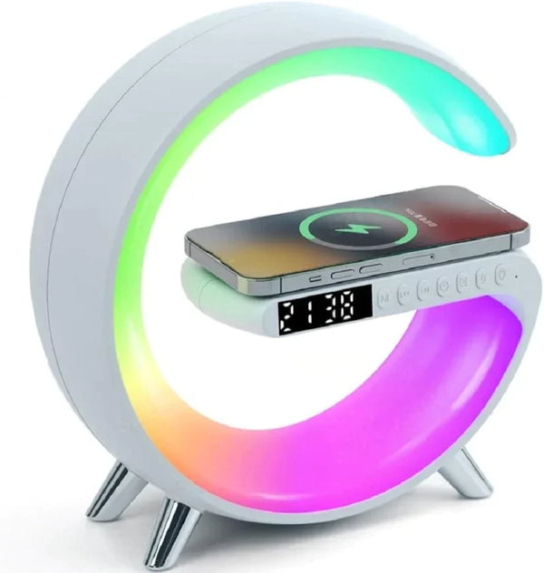 G Shape Smart speaker lamp alarm clock
